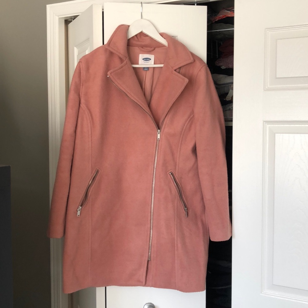 Old navy Moto style pea coat